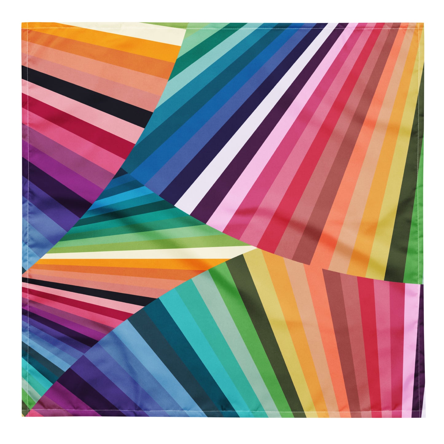 Rainbow Stripes Bandana