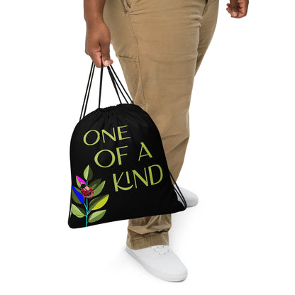 One of a Kind Drawstring bag