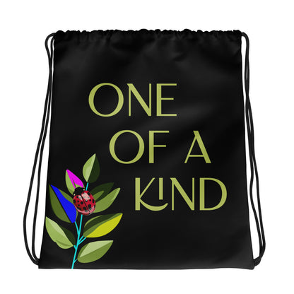 One of a Kind Drawstring bag