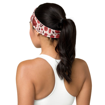 Tropical Birds & Fruits Headband