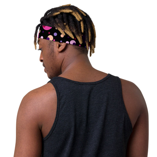 Color Dots Night Headband