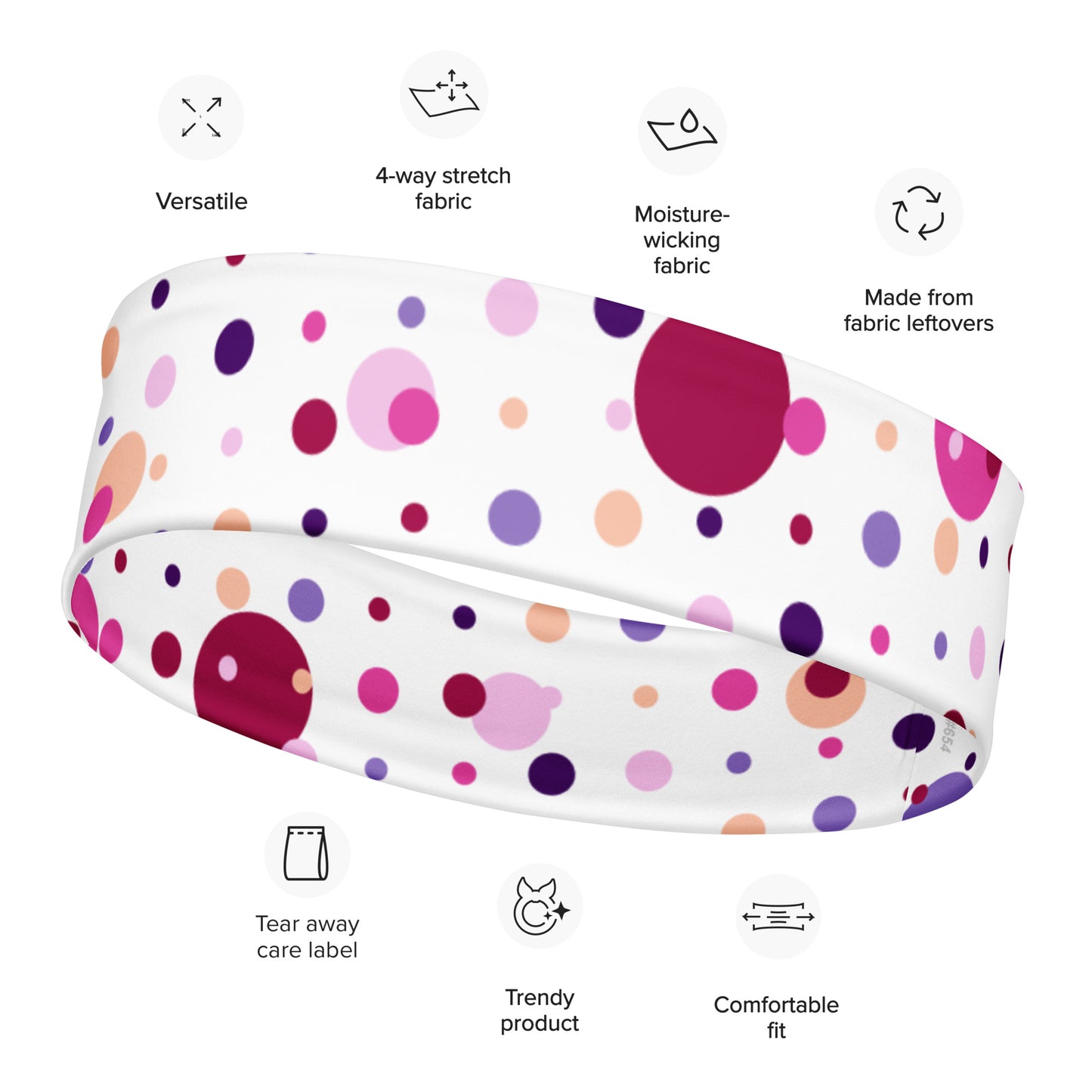 Color Dots Morning Headband