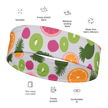 Tropical Pink Kiwi Delight Headband