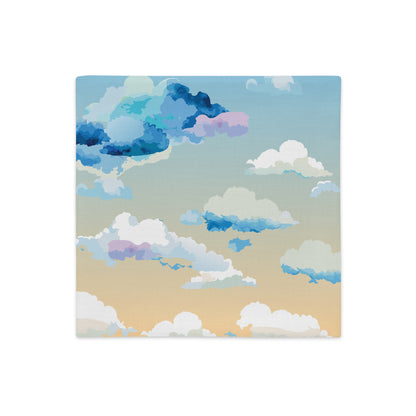 Cloudy Sunset Premium Pillow Case