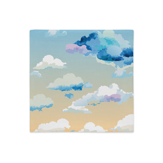 Cloudy Sunset Premium Pillow Case