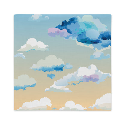 Cloudy Sunset Premium Pillow Case