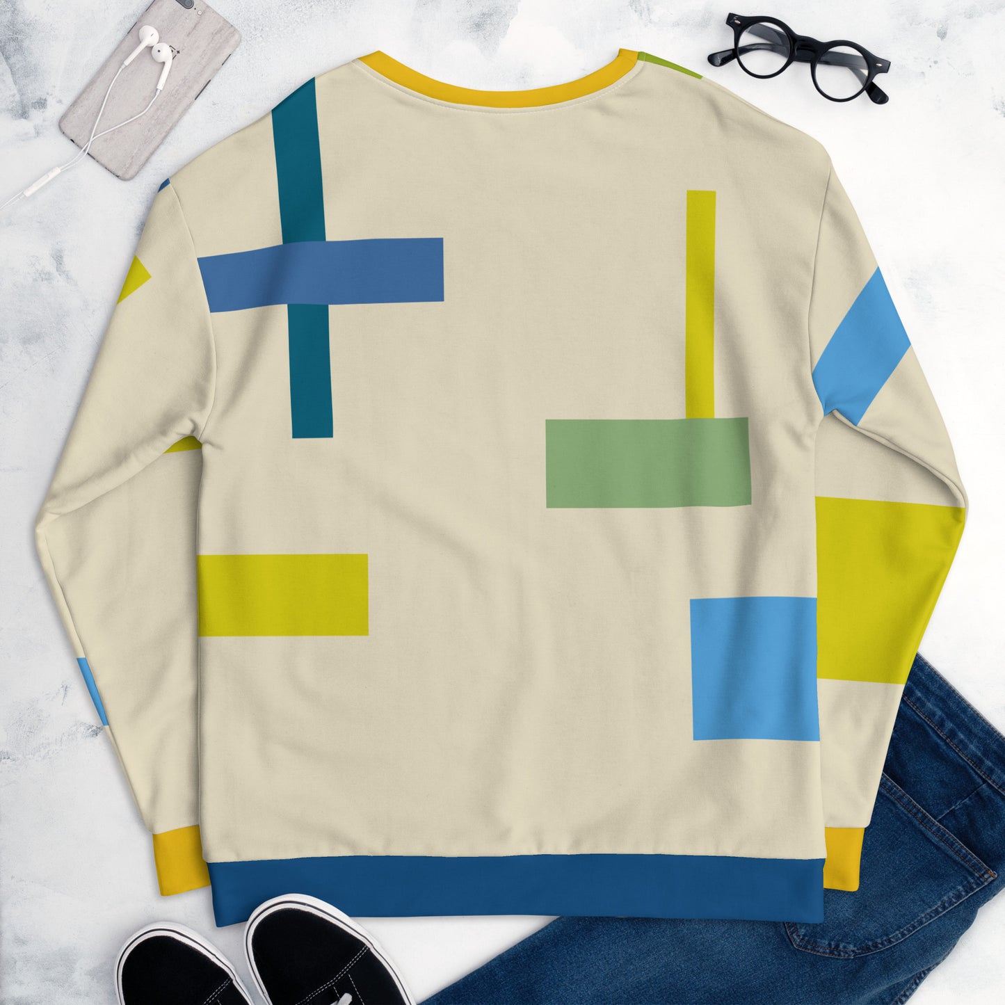 Serenity Blocks Unisex Sweatshirt