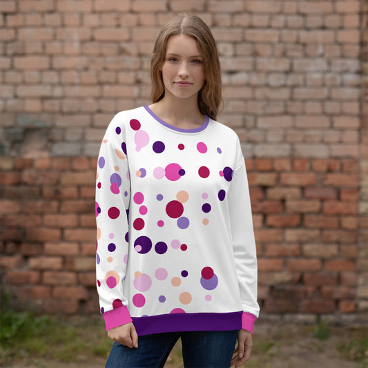 Color Dots Unisex Sweatshirt