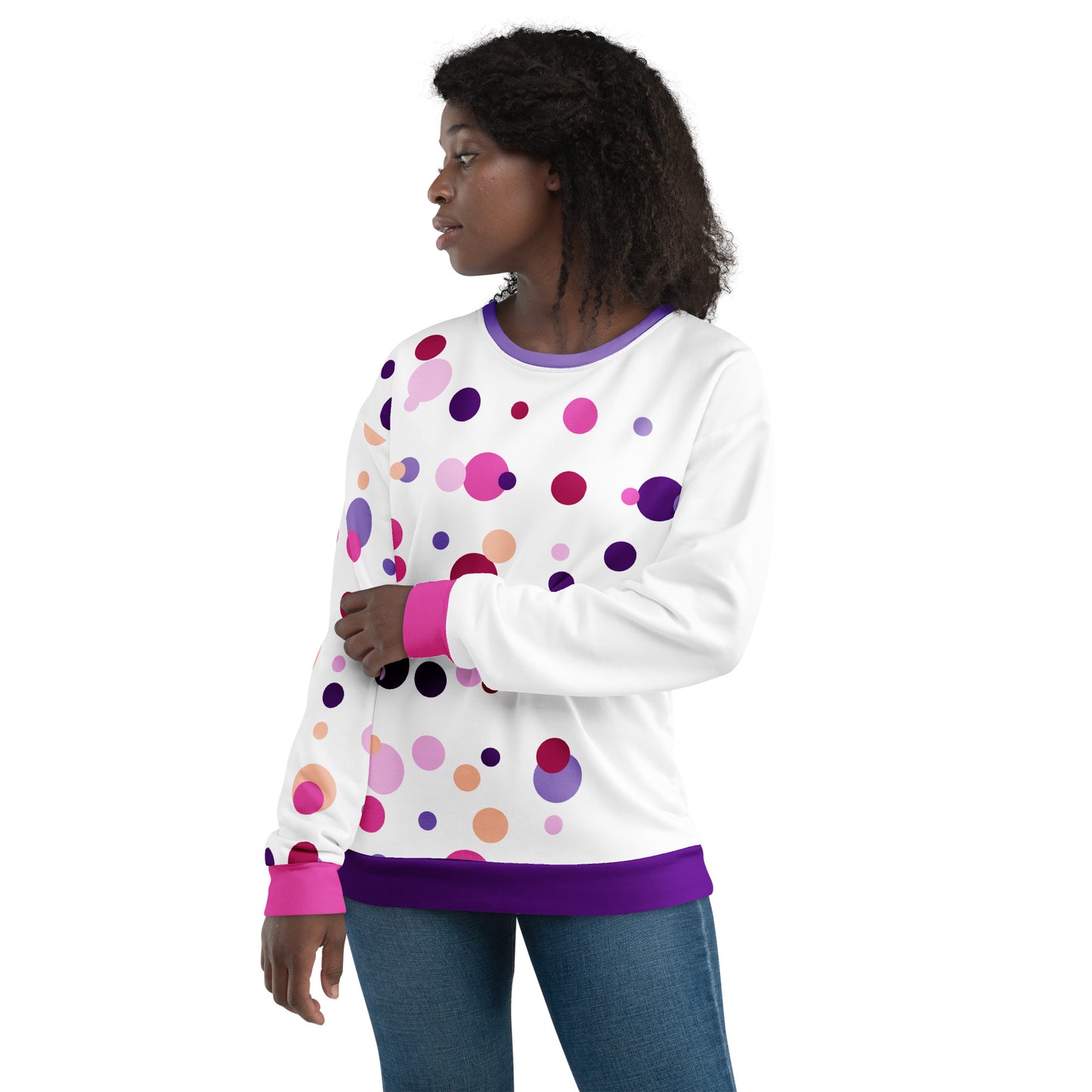 Color Dots Unisex Sweatshirt