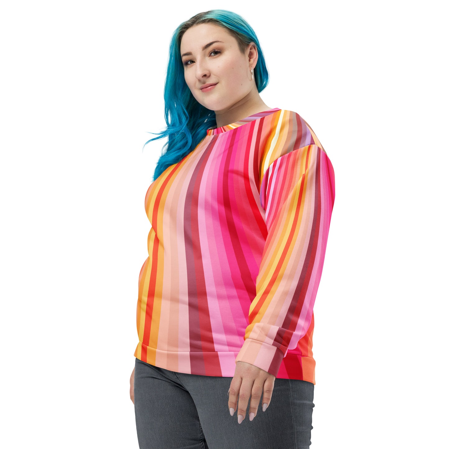 Garnet Stripes Unisex Sweatshirt