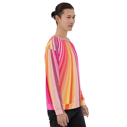Garnet Stripes Unisex Sweatshirt