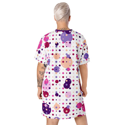 Color Dots T-shirt Dress