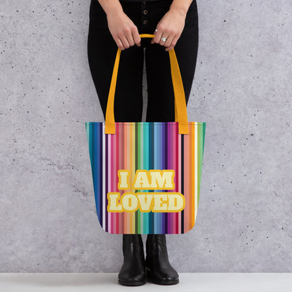 I Am Loved Tote bag