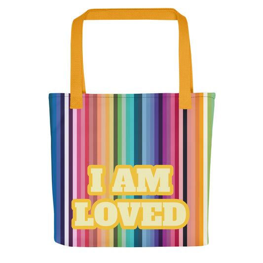 I Am Loved Tote bag