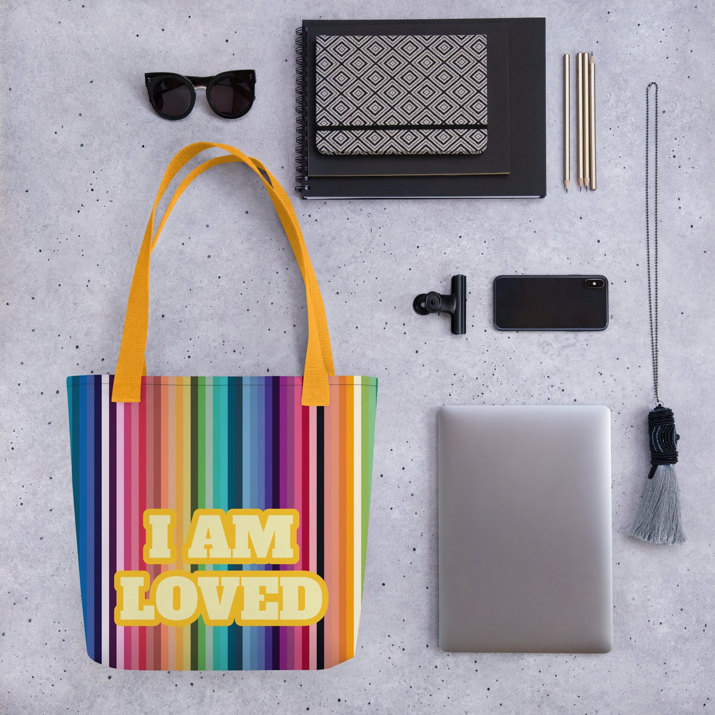 I Am Loved Tote bag