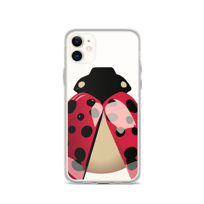 Ladybug Open-wings Clear Case for iPhone®