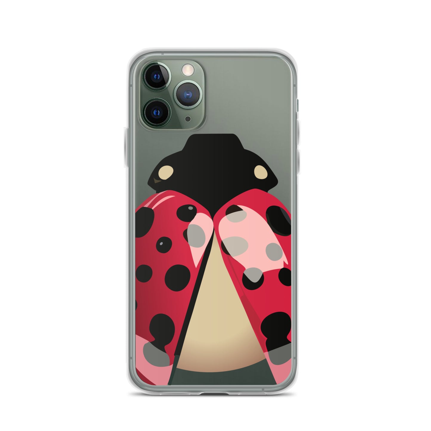 Ladybug Open-wings Clear Case for iPhone®