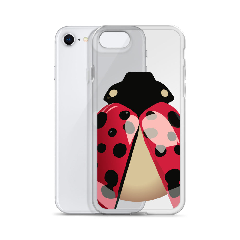 Ladybug Open-wings Clear Case for iPhone®