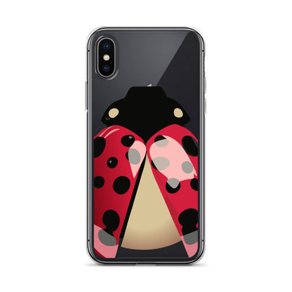 Ladybug Open-wings Clear Case for iPhone®