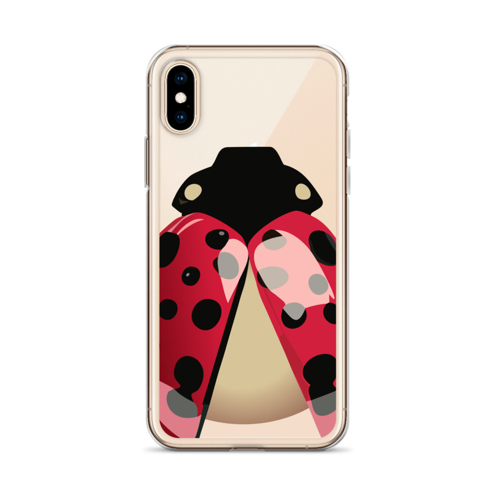 Ladybug Open-wings Clear Case for iPhone®