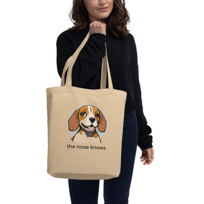 Beagle Nose Eco Tote Bag