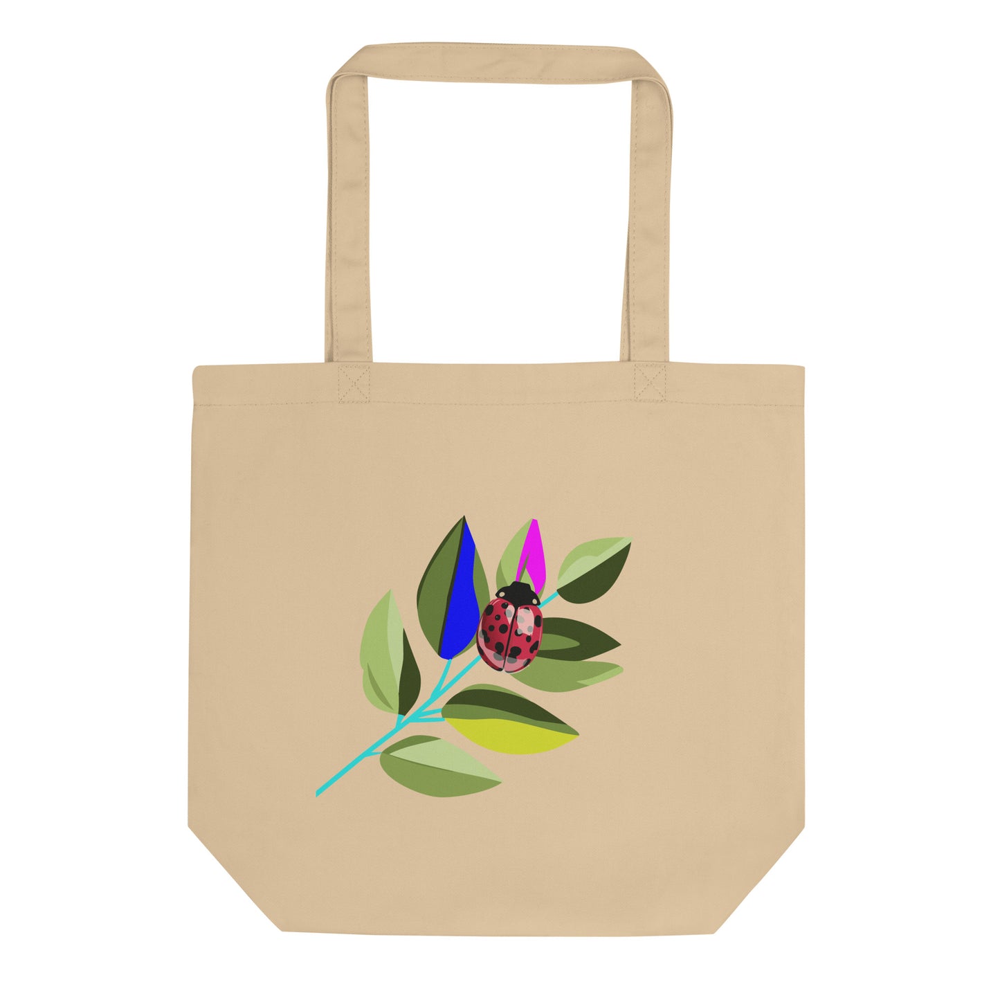 Ladybug Branch Eco Tote Bag