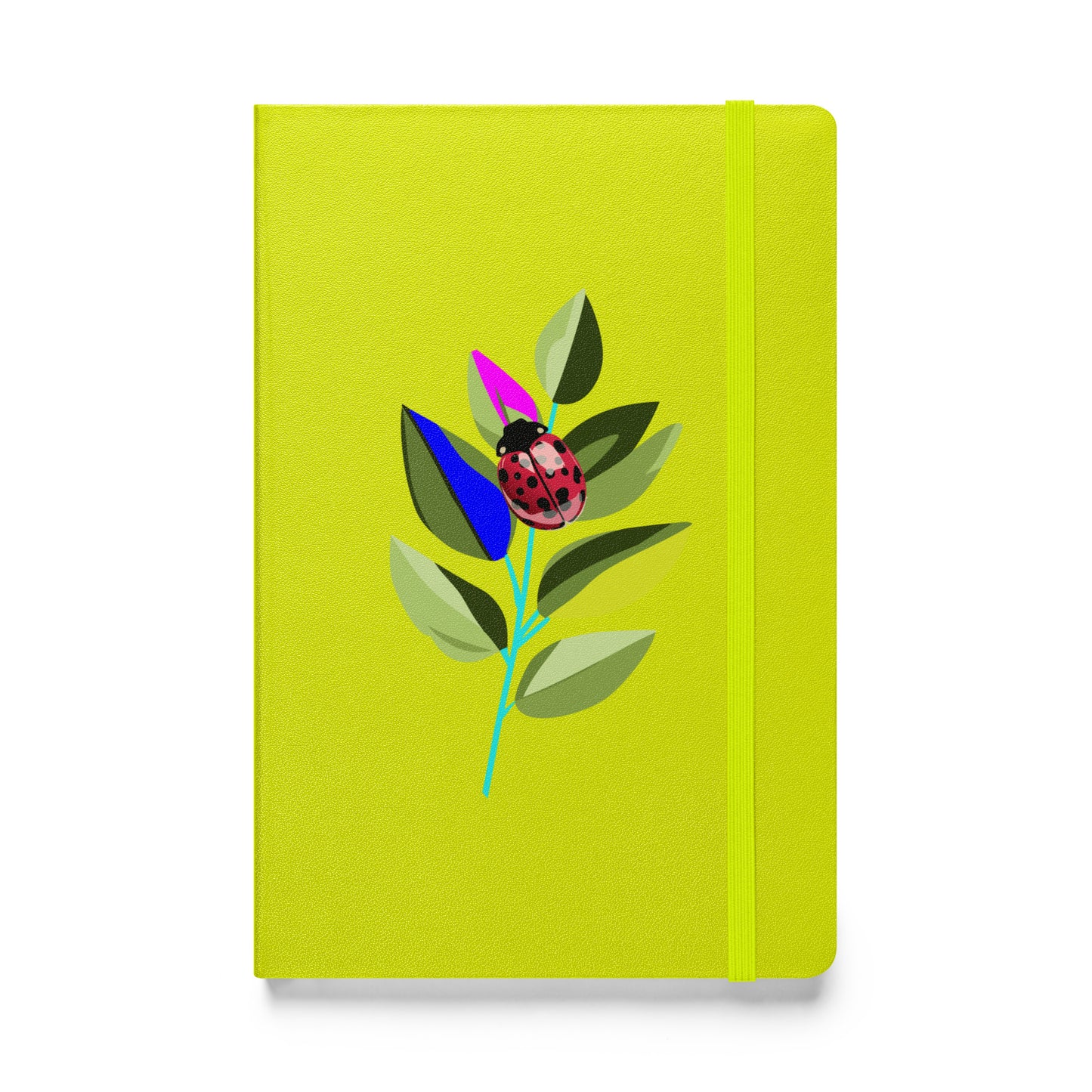 Ladybug Branch Hardcover bound notebook