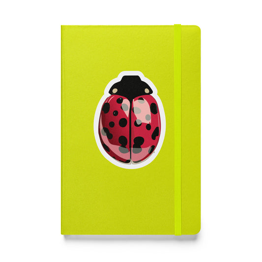 Ladybug Hardcover bound notebook