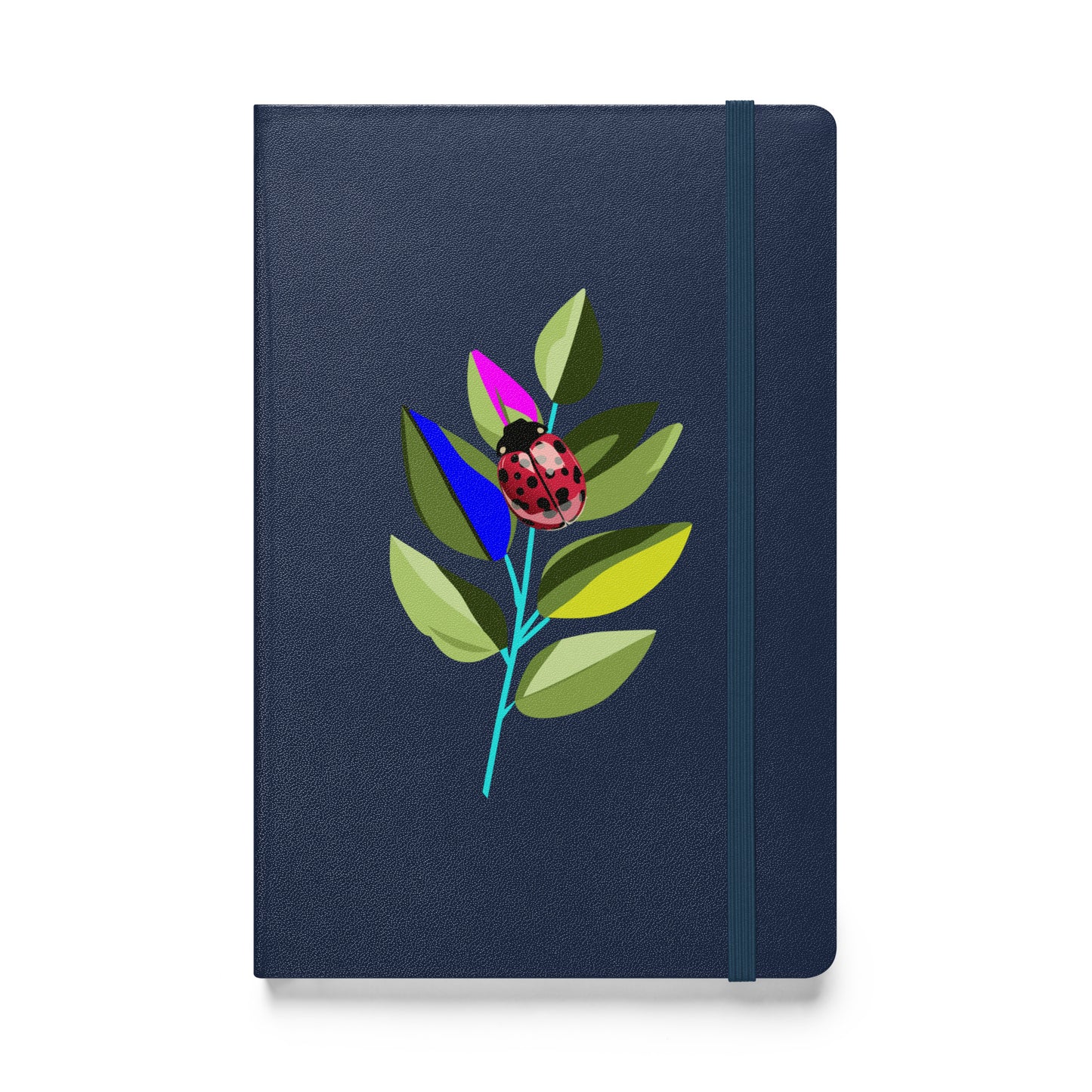 Ladybug Branch Hardcover bound notebook