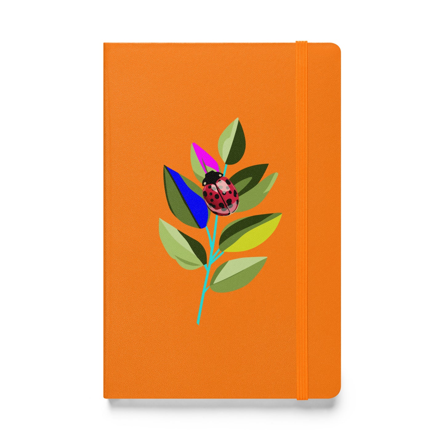 Ladybug Branch Hardcover bound notebook