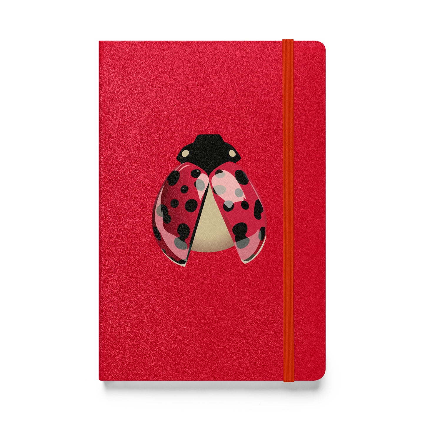 Open-winged Ladybug Hardcover bound notebook