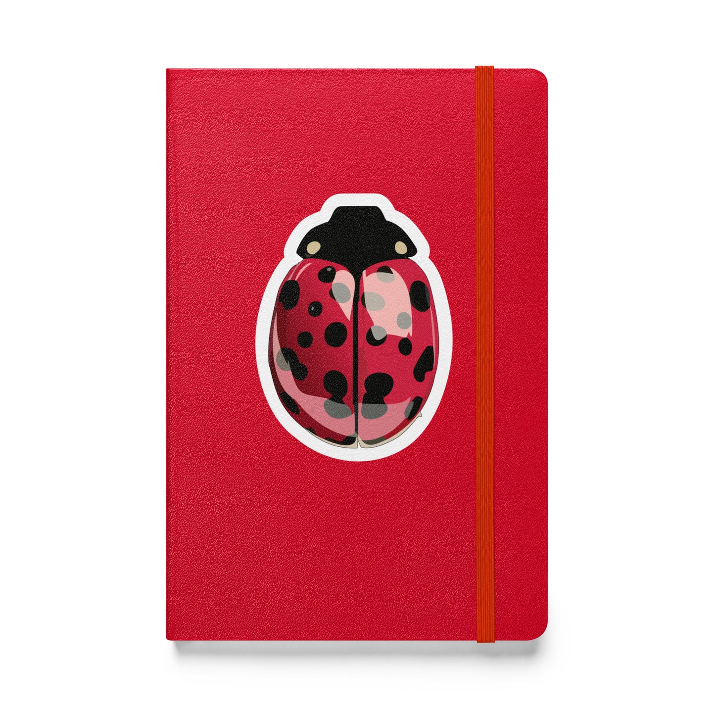 Ladybug Hardcover bound notebook