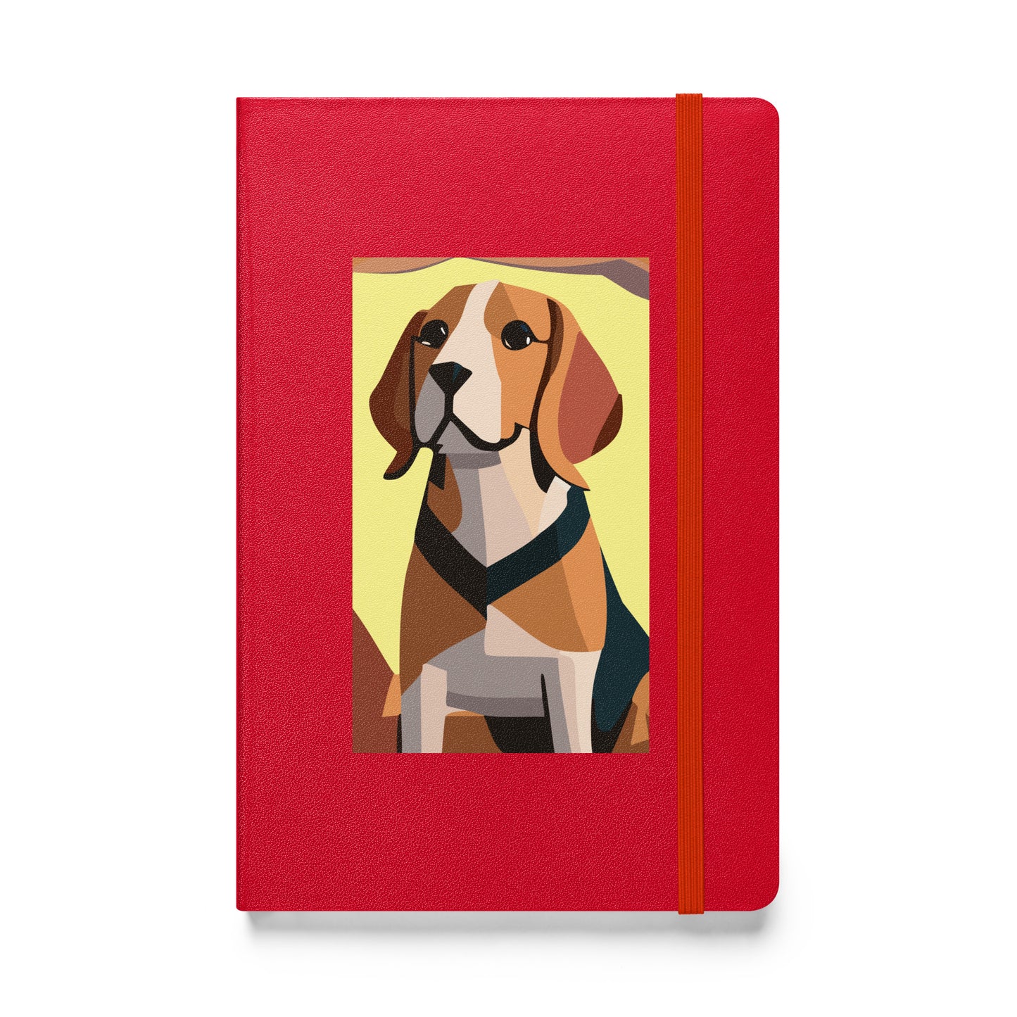 Beagle Pink Hardcover Bound Notebook