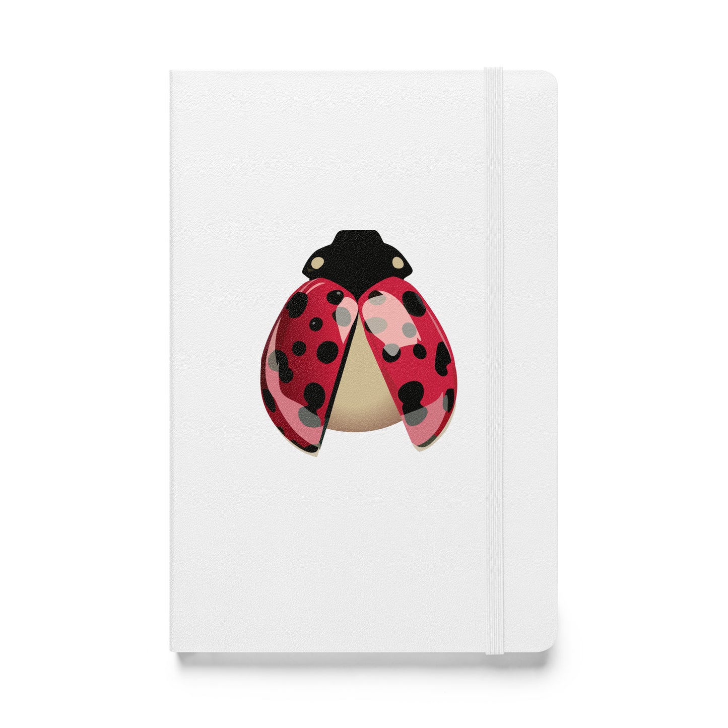 Open-winged Ladybug Hardcover bound notebook