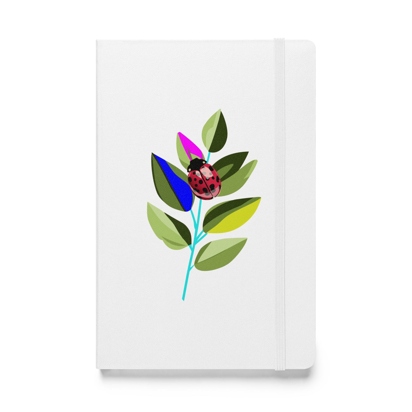 Ladybug Branch Hardcover bound notebook