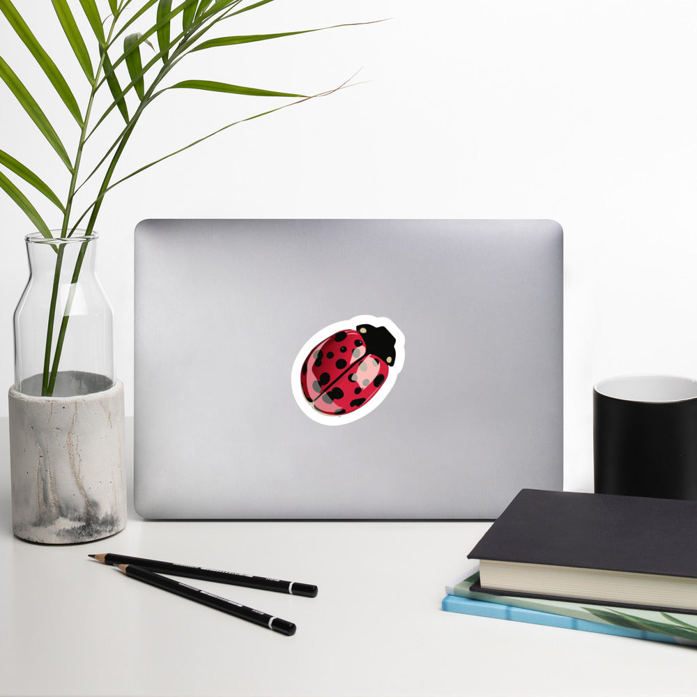 Ladybug Bubble-free stickers