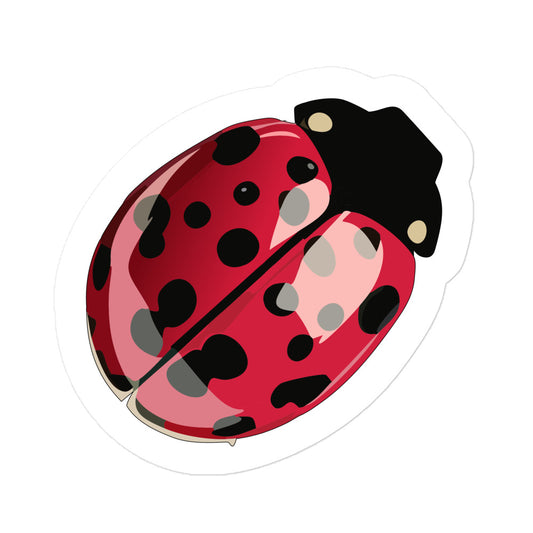 Ladybug Bubble-free stickers