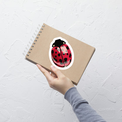 Ladybug Bubble-free stickers