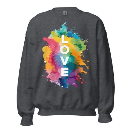 Love Splash Unisex Sweatshirt