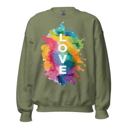 Love Splash Unisex Sweatshirt