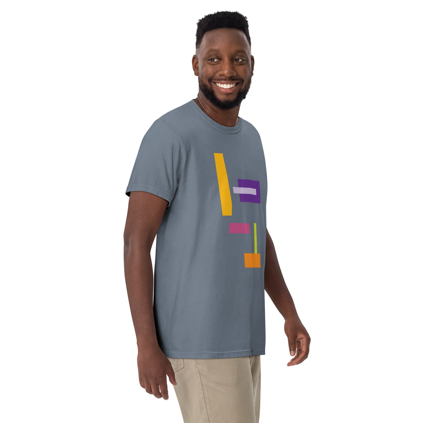 Serenity Blocks Unisex Heavyweight T-shirt