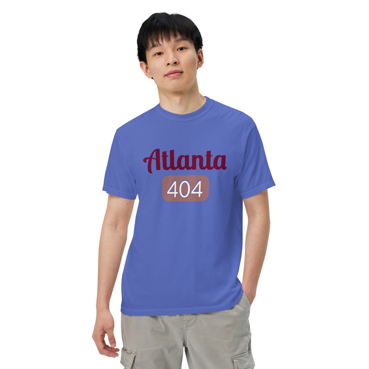 Atlanta 404 t-shirt in bright blue