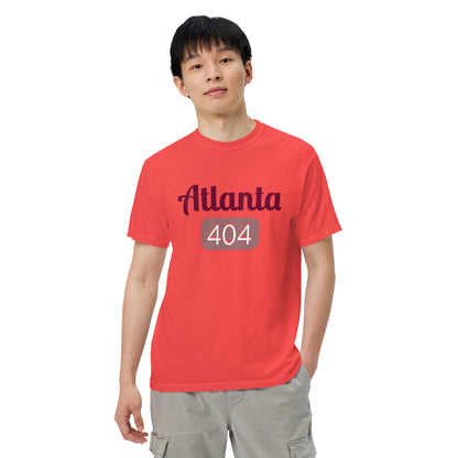 Atlanta 404 t-shirt in paprika color