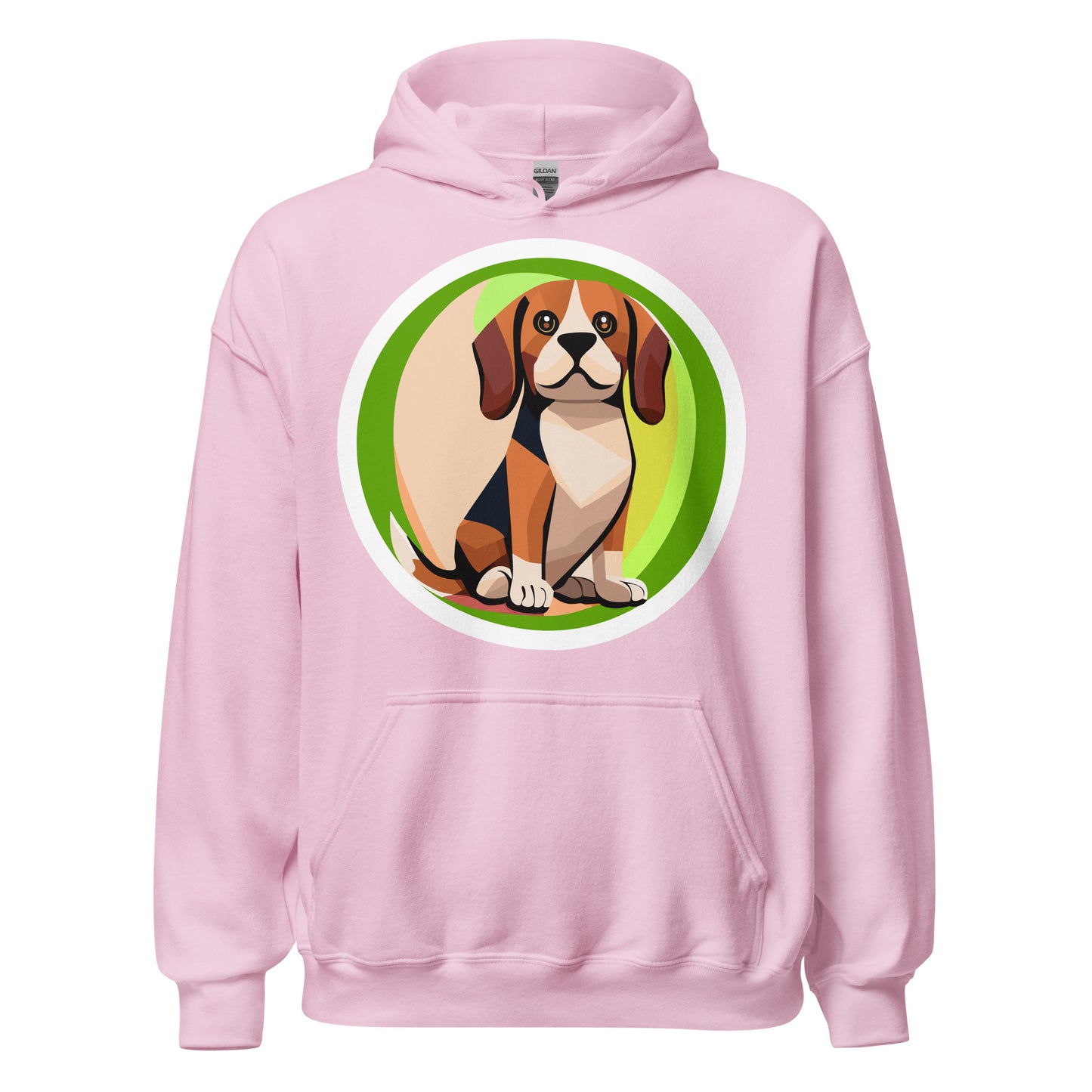 Beagle Green Unisex Hoodie