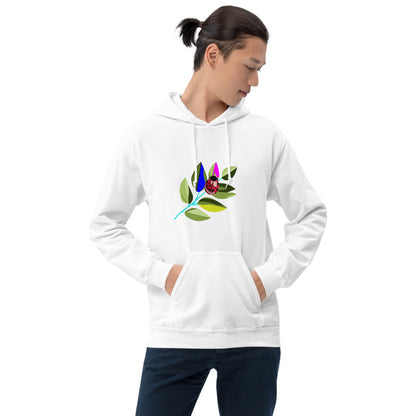 Ladybug Branch Unisex Hoodie