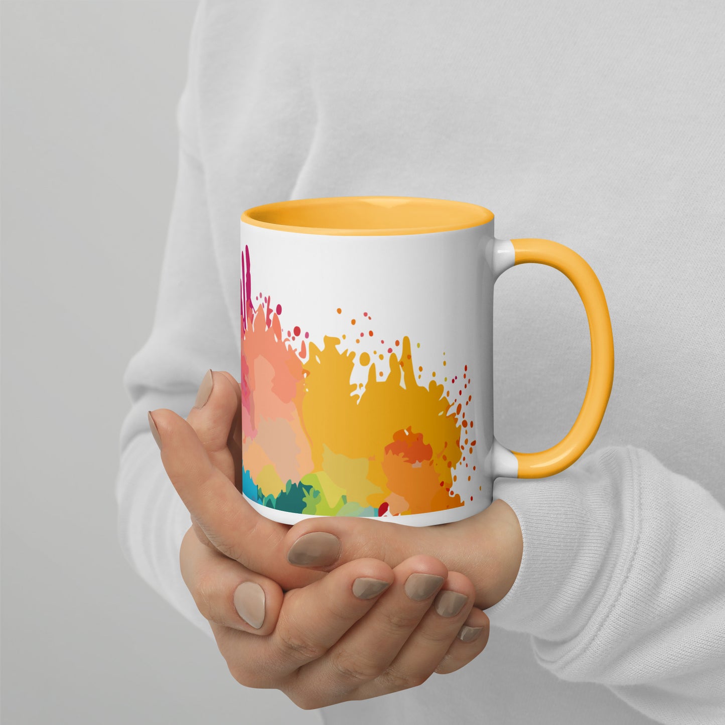 Color Clouds Mug - Inside Color