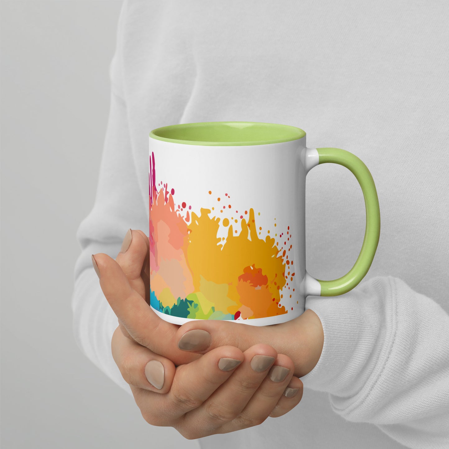 Color Clouds Mug - Inside Color