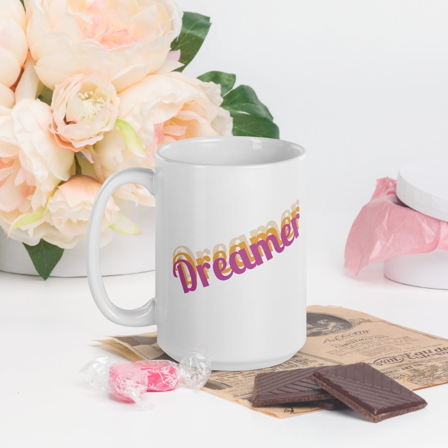 Dreamer Glossy Mug